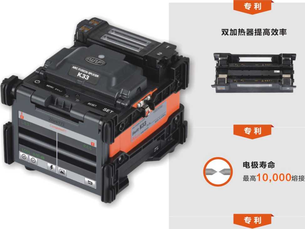 K33韓國日新光纖熔接機