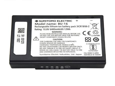 BU-16住友光纖熔接機(jī)電池